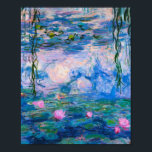 Claude Monet - Water Lilies 1919 ポスター<br><div class="desc">Claude Monet - Water Lilies 1919 . Famous art painting.</div>