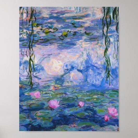 Claude Monet - Water Lilies 1919 ポスター (正面)
