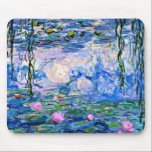 Claude Monet - Water Lilies, 1919, マウスパッド<br><div class="desc">Famous painting of Water Lilies,  1919,  by Claude Monet</div>