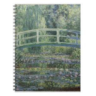 Claude Monet - Water Lilies And Japanese Bridge ノートブック