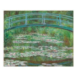 Claude Monet - Water Lilies and Japanese Bridge  ポスター