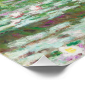 Claude Monet - Water Lilies and Japanese Bridge  ポスター (コーナー)