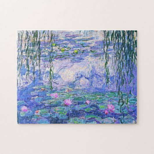 Claude Monet Water Lilies French Impressionist Art ジグソーパズル (横)