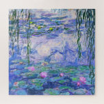 Claude Monet Water Lilies French Impressionist Art ジグソーパズル<br><div class="desc">Claude Monet Water Lilies French Impressionist Art
Water Lilies (or Nympheas ) is a series of approximately 250 oil paintings by French Impressionist Claude Monet. The paintings depict Monet's flower garden at Giverny.</div>
