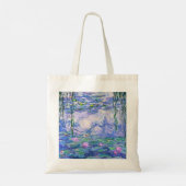 Claude Monet Water Lilies French Impressionist Art トートバッグ (裏面)