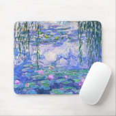 Claude Monet Water Lilies French Impressionist Art マウスパッド (マウス)