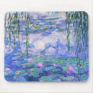 Claude Monet Water Lilies French Impressionist Art マウスパッド