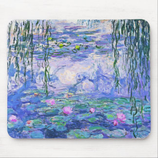 Claude Monet Water Lilies French Impressionist Art マウスパッド