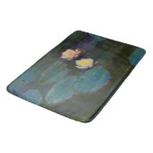 Claude Monet Water Lilies Impressionist Oil Art バスマット (アングル)