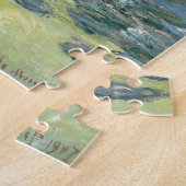 Claude Monet Water Lilies Impressionist Painting ジグソーパズル (側面)