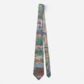 Claude Monet Water Lilies Neck Tie ネクタイ (正面)