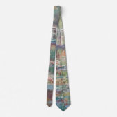 Claude Monet Water Lilies Neck Tie ネクタイ (裏面)