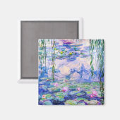 Claude Monet - Water Lilies / Nympheas 1919 マグネット (正面/裏面)
