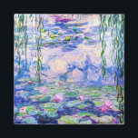 Claude Monet - Water Lilies / Nympheas 1919 マグネット<br><div class="desc">Water Lilies / Nympheas (W.1852) - Claude Monet,  Oil on Canvas,  1916-1919</div>
