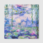 Claude Monet - Water Lilies / Nympheas 1919 マグネット<br><div class="desc">Water Lilies / Nympheas (W.1852) - Claude Monet,  Oil on Canvas,  1916-1919</div>