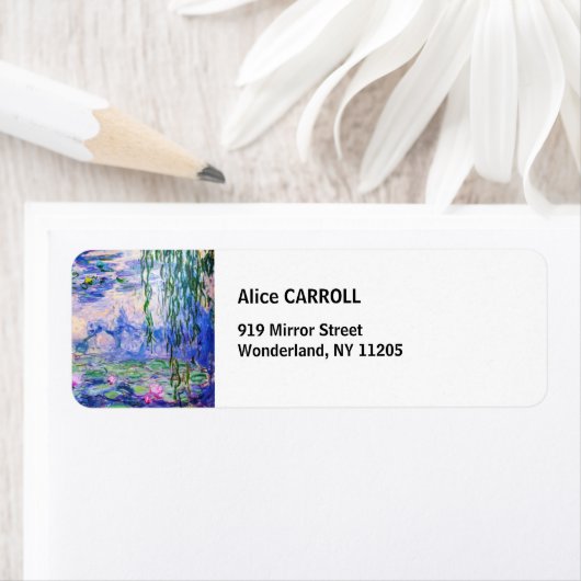 Claude Monet - Water Lilies / Nympheas 1919 ラベル (インサイチュ)