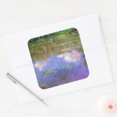 Claude Monet - Water-Lilies, The Clouds, スクエアシール (封筒)