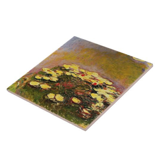Claude Monet, Water Lilies (yellow), タイル (側面)