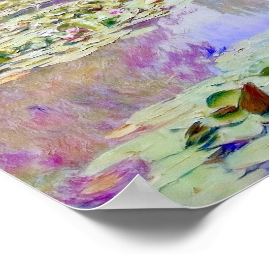 Claude Monet Water Lily Pond Giverny ポスター (角)