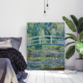Claude Monet Waterlilies and Japanese Bridge ポスター