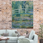 Claude Monet Waterlilies and Japanese Bridge ポスター