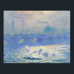 Claude Monet - Waterloo Bridge ポスター<br><div class="desc">Waterloo Bridge by Claude Monet, 1903. Claude Monet was a founder of French Impressionist painting, and the most consistent and prolific practitioner of the movement's philosophy of expressing one's perceptions before nature, especially as applied to plein-air landscape painting. The term "Impressionism" is derived from the title of his painting Impression,...</div>