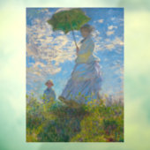 Claude Monet Woman with a Parasol ウィンドウサイン (シート3)