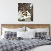 Claude Monet – Women in the Garden 1866 キャンバスプリント (インサイチュ (寝室))