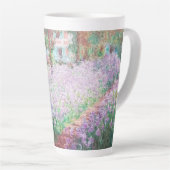 Claude Monet's Garden at Giverny Latte Mug カフェラテマグ (右アングル)