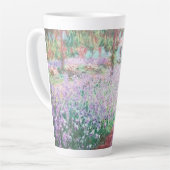 Claude Monet's Garden at Giverny Latte Mug カフェラテマグ (左アングル)