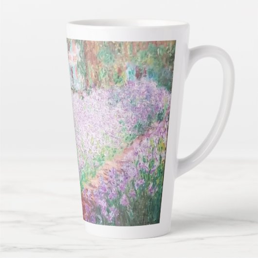 Claude Monet's Garden at Giverny Latte Mug カフェラテマグ (右)