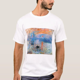 Claude Monet's Impression, Sunrise (1872) Tシャツ