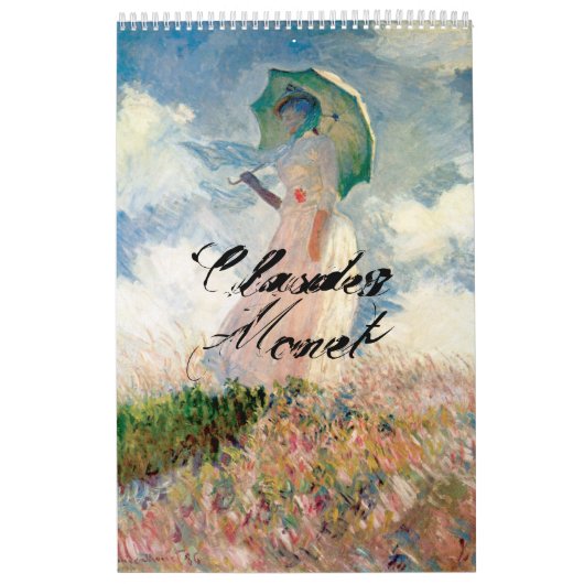 Claudes Monet カレンダー (カバー)
