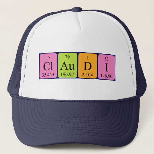 Claudi期別テーブル名hat キャップ (正面)