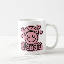 Claudia Doodle Emoji 1 コーヒーマグカップ