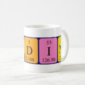 Claudina定期的なテーブル名mug コーヒーマグカップ (正面右)
