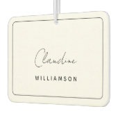 Claudine Williamson カーエアーフレッシュナー (左)