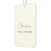 Claudine Williamson カーエアーフレッシュナー (左)