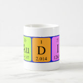 Claudio定期的なテーブルマグ コーヒーマグカップ (中央)