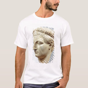 Claudiusの大理石の頭部、41-54広告 Tシャツ