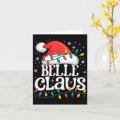 Claus Funny Xmas Christmas Grandma Holiday Style  カード (黄色い花)