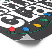 Claus Funny Xmas Christmas Grandma Holiday Style  ポスター (角)