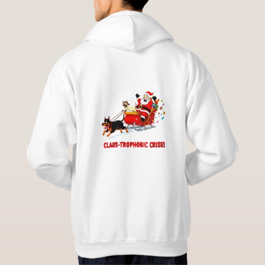 Claus-trophic Crise: Santa’s Wild Gift Run パーカ (裏面)