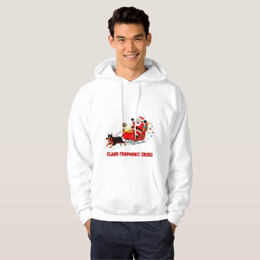 Claus-trophic Crise: Santa’s Wild Gift Run パーカ (正面フル)