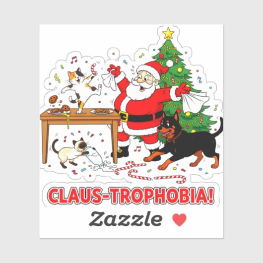 Claus-trophobia: Santa’s Cookie Chaos Crew シール (シート)