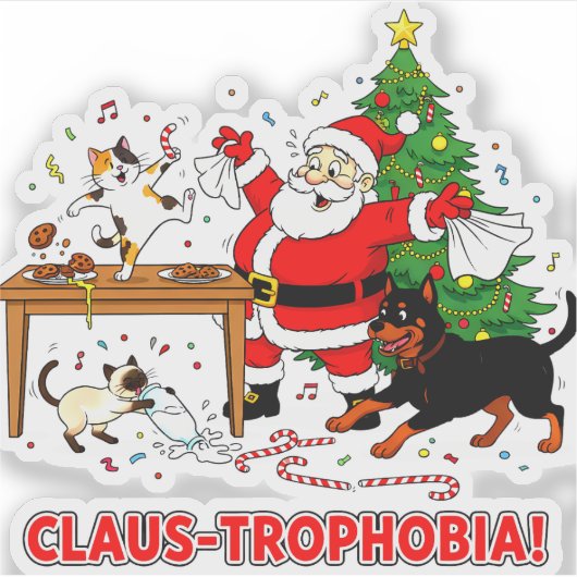Claus-trophobia: Santa’s Cookie Chaos Crew シール (正面)