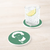 "Clausewitz兄弟コーヒー"の砂岩コースター コースター (側面)