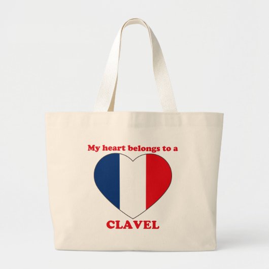 Clavel ラージトートバッグ (正面)