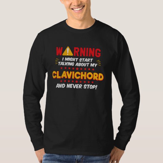 Clavichord Player Joke Graphic Tシャツ (正面)
