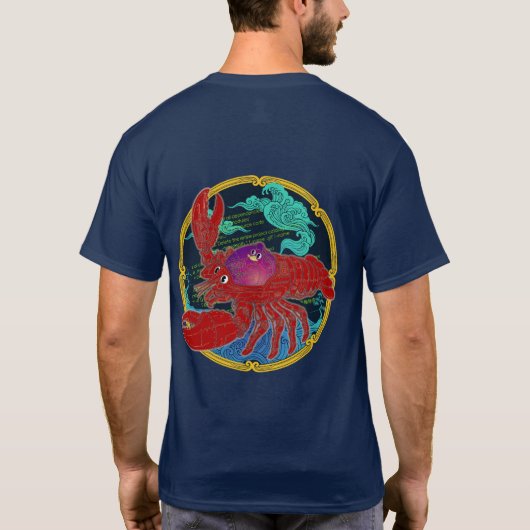 Claw and Goose Tシャツ (裏面)